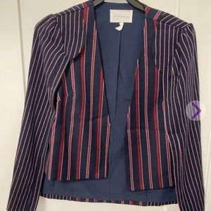 BCBGeneration Women's Patched Stripe Cape Jacket